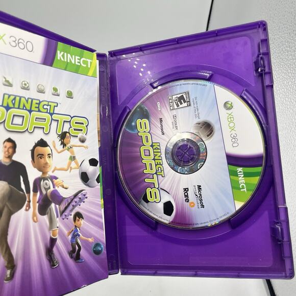 Kinect Sports (Microsoft Xbox 360) CIB COMPLETE & TESTED - Picture 5 of 7